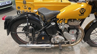 Lot 605 - 1961 BSA COMBINATION M21 AA BIKE & SIDECAR