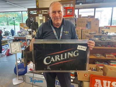 Lot 612 - CARLING SIGN