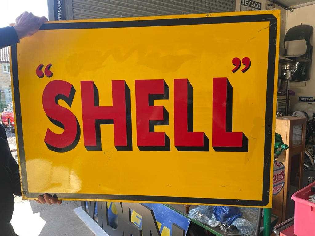 Lot 81 - SHELL SIGN