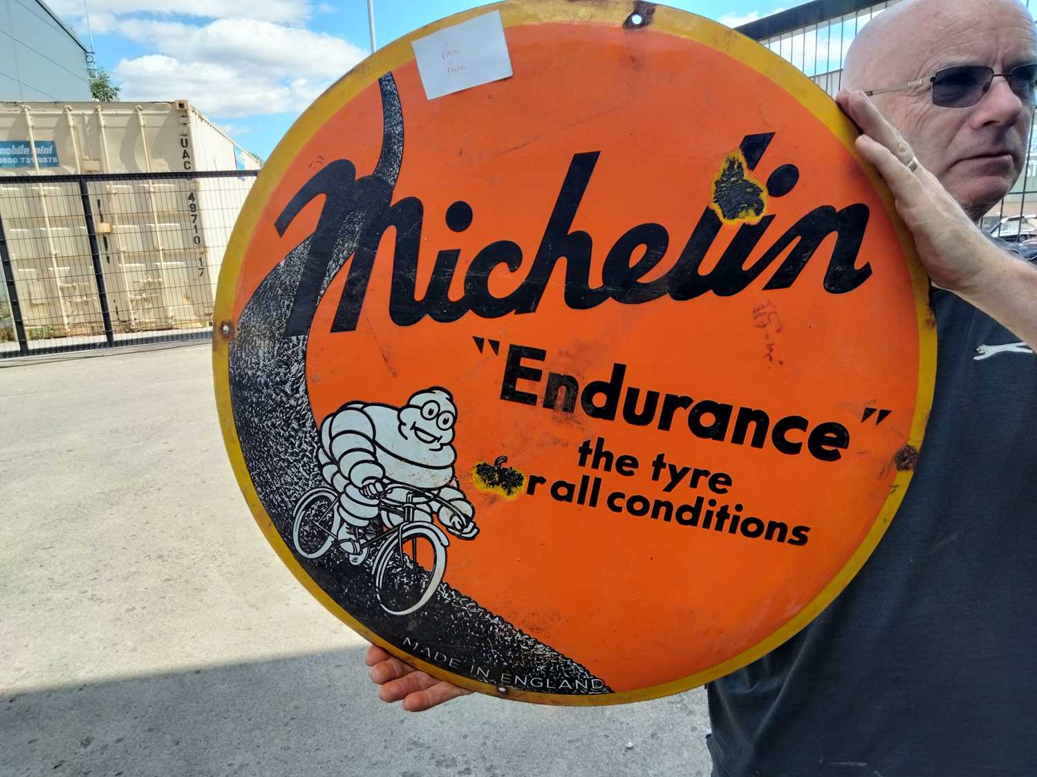 Lot 279 - MICHELIN ROUND SIGN