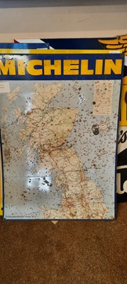 Lot 386 - MICHELIN MAP SCOTLAND SIGN