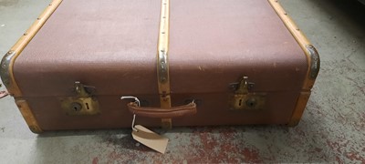 Lot 356 - BROWN SUITCASE