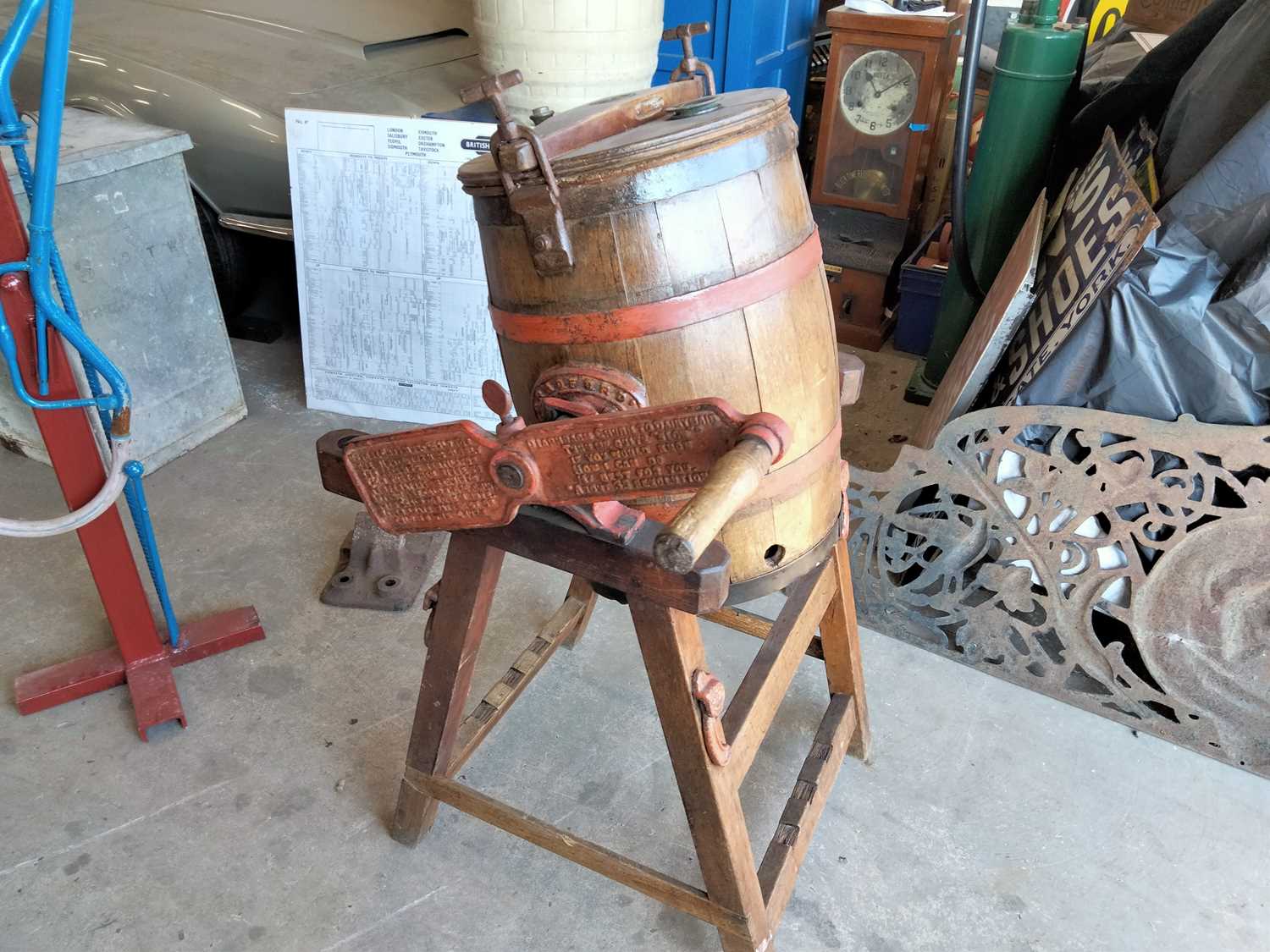 Lot 411 - BUTTER CHURN