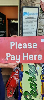 Lot 3 - PLEASE PAY HERE SIGN