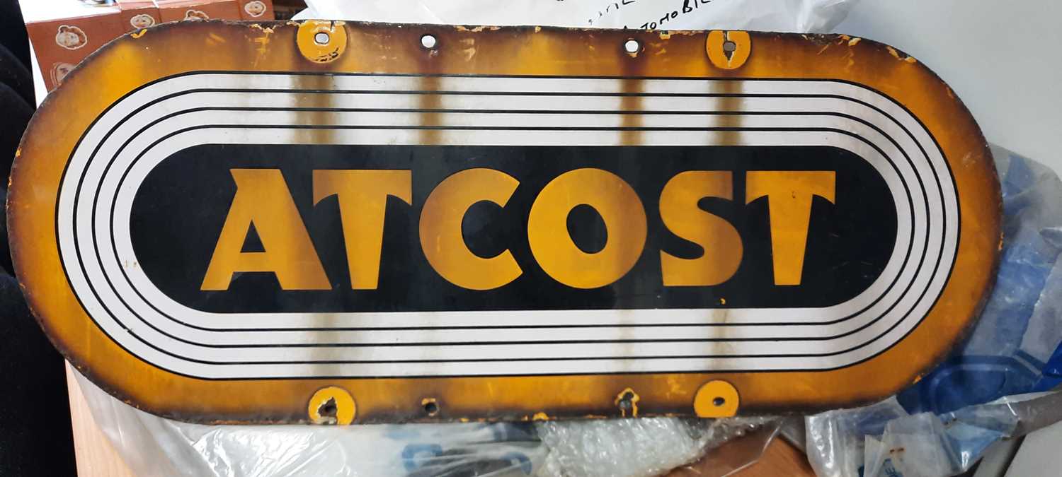 Lot 559 - ATCOST SIGN