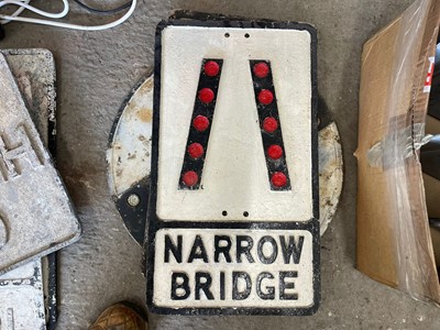 Lot 199 - NARROW BRIDGE ROAD SIGN