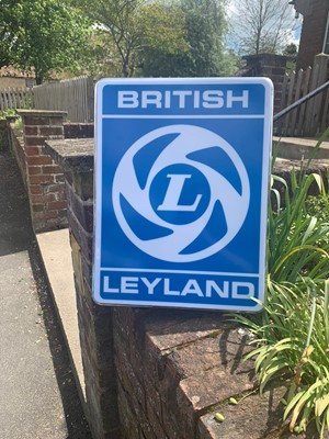 Lot 166 - LEYLAND LIGHT UP SIGN