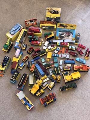Lot 571 - COLLECTION OF MATCHBOX, CORGI & DINKY TOY CARS