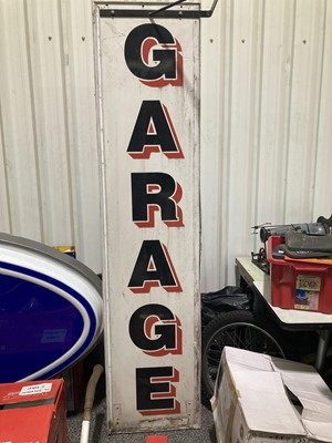 Lot 588 - LARGE GARAGE SIGN