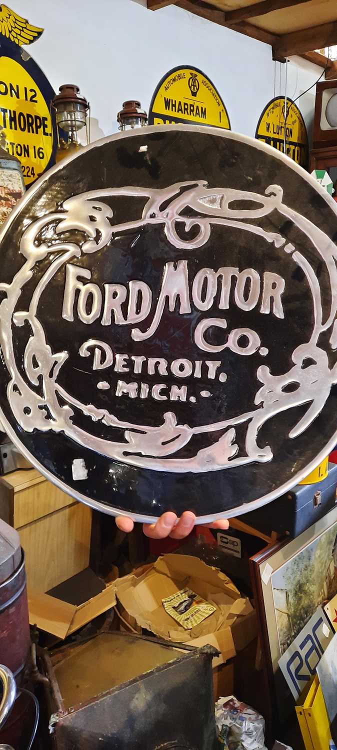 Lot 596 - LARGE FORD PLAQUE