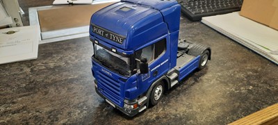 Lot 153 - PORT OF TYNE SCANIA LORRY MODEL 1/24 SCALE