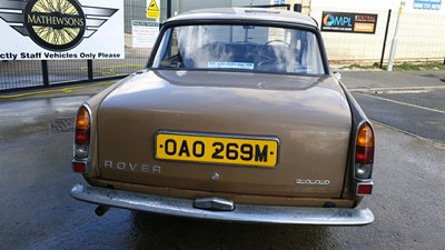 Lot 62 - 1973 ROVER 2000SC