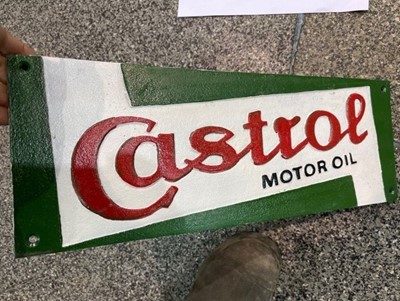 Lot 171 - CASTROL SIGN