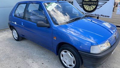 Lot 349 - 1993 PEUGEOT 106 KEY LARGO