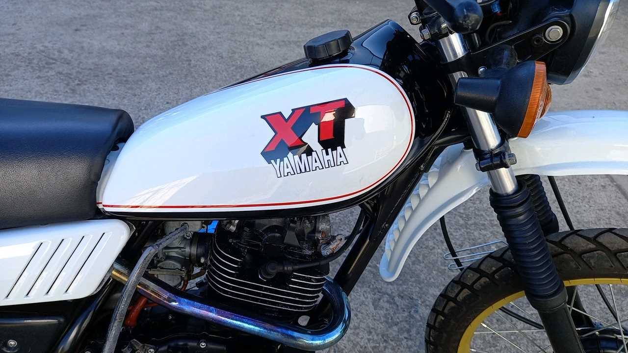 yamaha xt 250 1980 original
