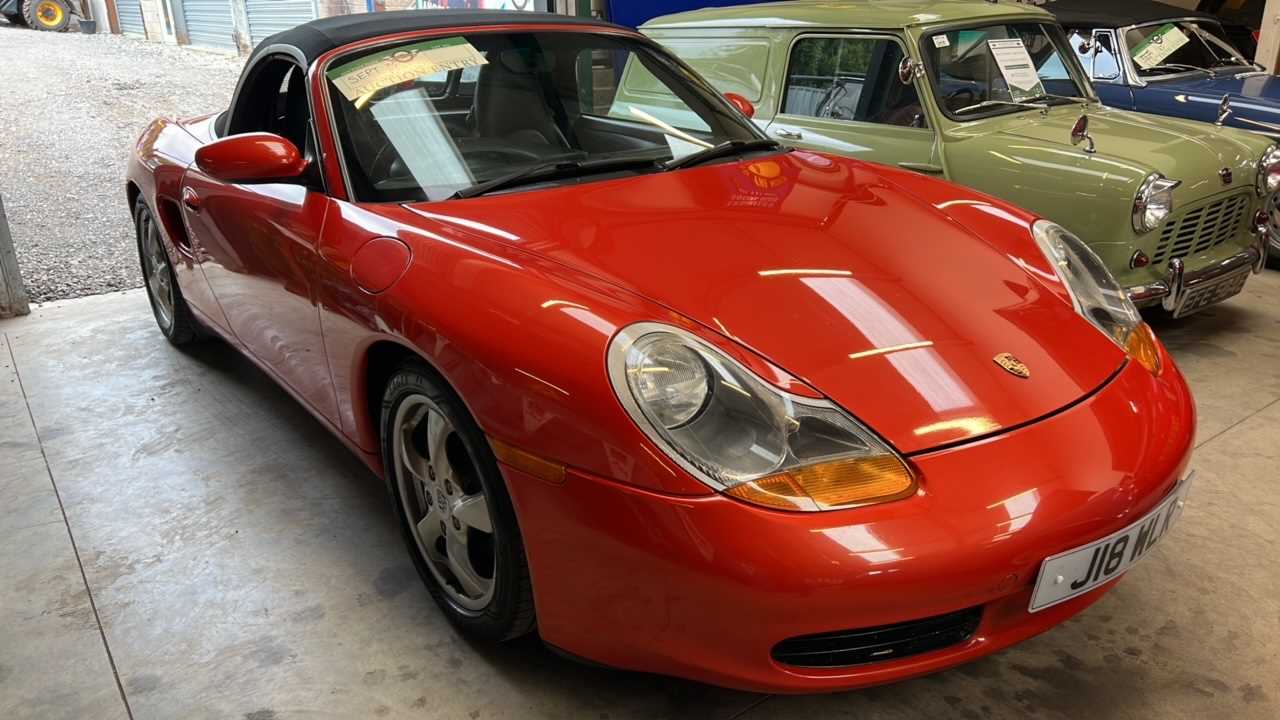 Lot 432 - 2001 PORSCHE BOXSTER CONVERTIBLE