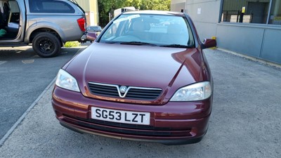 Lot 438 - 2003 VAUXHALL ASTRA CLUB 8V