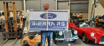 Lot 413 - FORD SIERRA RS COSWORTH SIGN