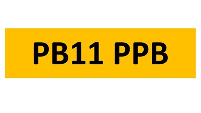 Lot 552 - REGISTRATION ON RETENTION - PB11 PPB