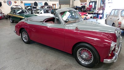 Lot 507 - 1957 MG MAGNETTE ZB CONVERTIBLE