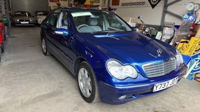 Lot 513 - 2001 MERCEDES C240 ELEGANCE AUTO