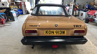 Lot 565 - 1981 TRIUMPH TR7 CONVERTIBLE