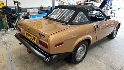 Lot 565 - 1981 TRIUMPH TR7 CONVERTIBLE