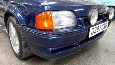 Lot 583 - 1990 FORD ESCORT XR3I SE CONVERTIBLE