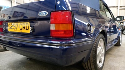 Lot 583 - 1990 FORD ESCORT XR3I SE CONVERTIBLE