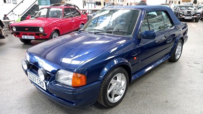 Lot 583 - 1990 FORD ESCORT XR3I SE CONVERTIBLE