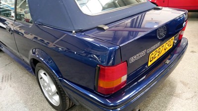 Lot 583 - 1990 FORD ESCORT XR3I SE CONVERTIBLE