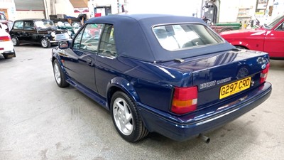 Lot 583 - 1990 FORD ESCORT XR3I SE CONVERTIBLE