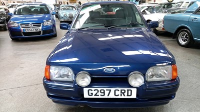 Lot 583 - 1990 FORD ESCORT XR3I SE CONVERTIBLE