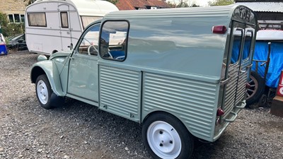 Lot 595 - 1963 CITROEN 2CV VAN