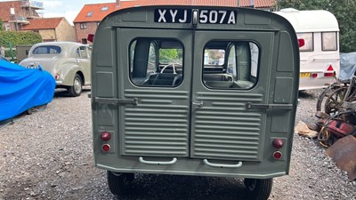 Lot 595 - 1963 CITROEN 2CV VAN