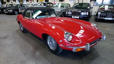 Lot 113 - 1969 JAGUAR E TYPE 4.2 ROADSTER