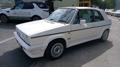 Lot 612 - 1988 VOLKSWAGEN GOLF CABRIO GTI