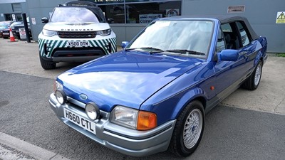 Lot 619 - 1990 FORD ESCORT XR3I CONVERTIBLE