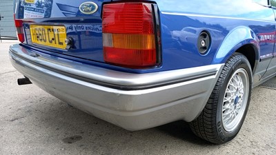 Lot 619 - 1990 FORD ESCORT XR3I CONVERTIBLE