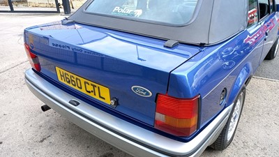 Lot 619 - 1990 FORD ESCORT XR3I CONVERTIBLE