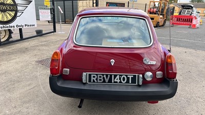 Lot 625 - 1978 MG B GT