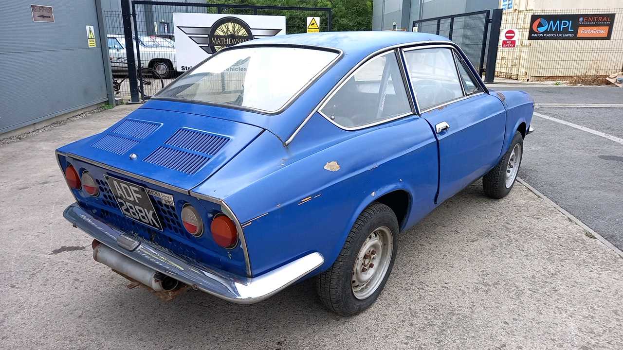 Lot 629 - 1971 Fiat 850 Sport Coupe