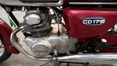 Lot 633 - 1976 HONDA CD 175