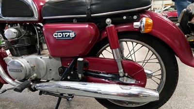 Lot 633 - 1976 HONDA CD 175