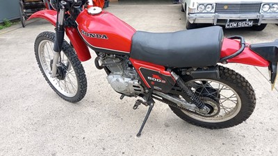 Lot 661 - 1981 HONDA XL500S