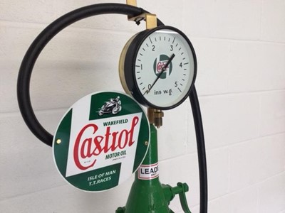 Lot 171 - RENOVATED CASTROL PUMP