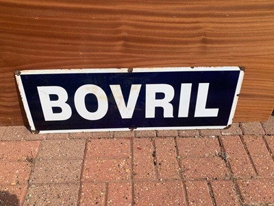 Lot 73 - ENAMEL BOVRIL SIGN