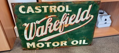 Lot 265 - CASTROL WAKEFIELD SIGN