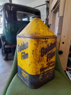 Lot 459 - GOLDEN FILM LUBRICANTS CAN