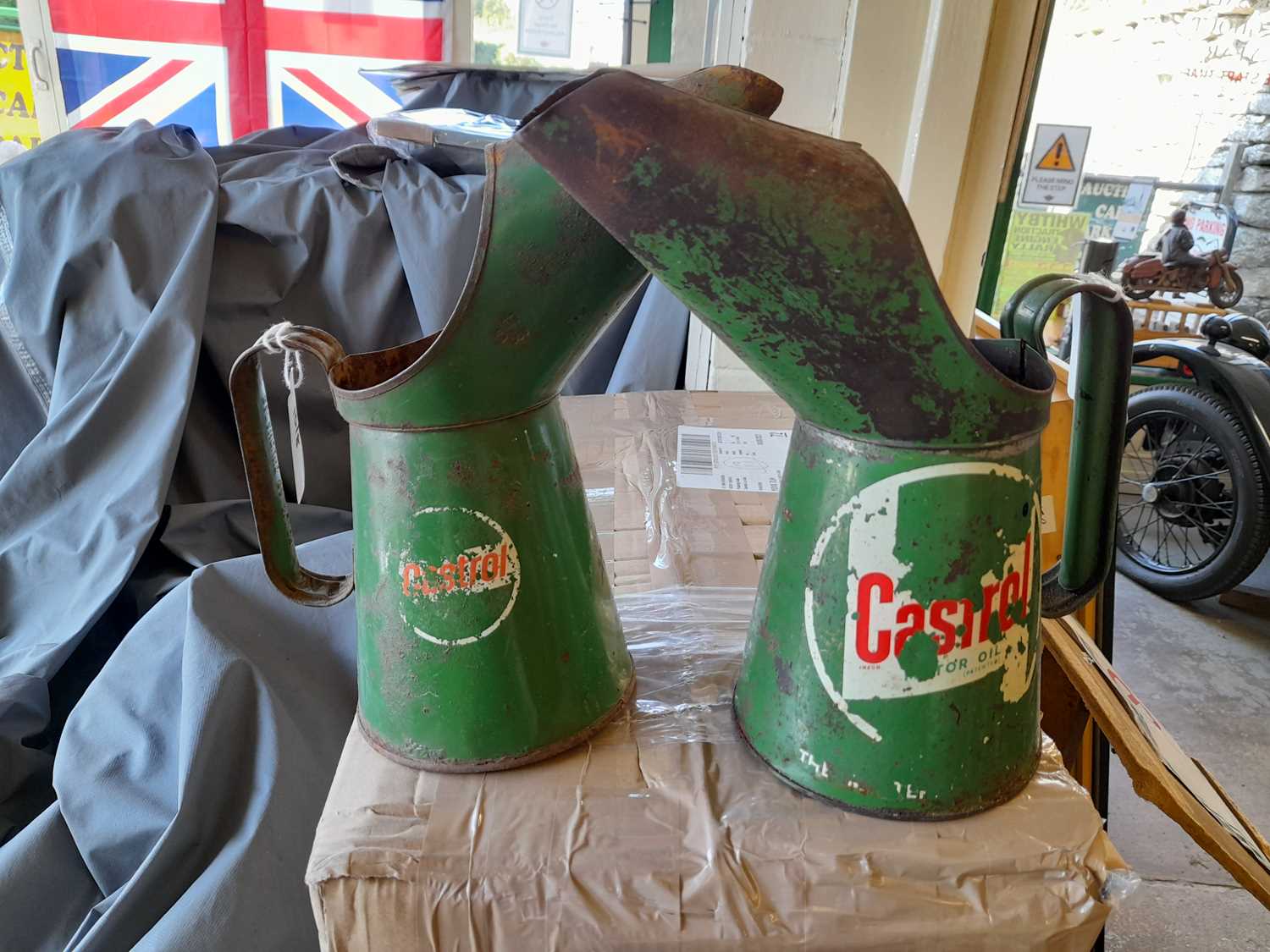 Lot 577 - 2 X CASTROL OIL JUGS